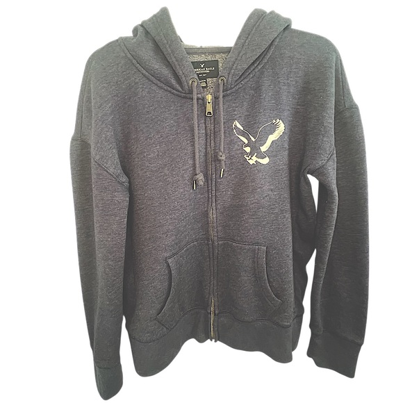 American Eagle Zip Up Jacket/Hoodie-size Medium - Picture 1 of 6